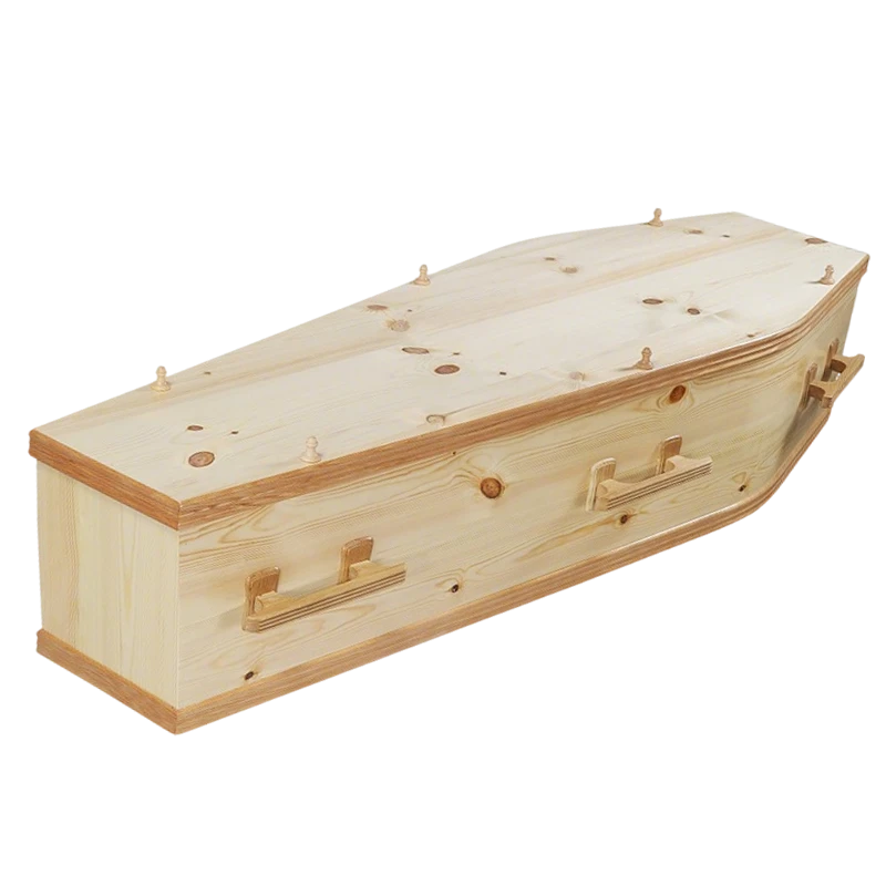 UK traditional solid wood coffin UK traditional solid wood coffin